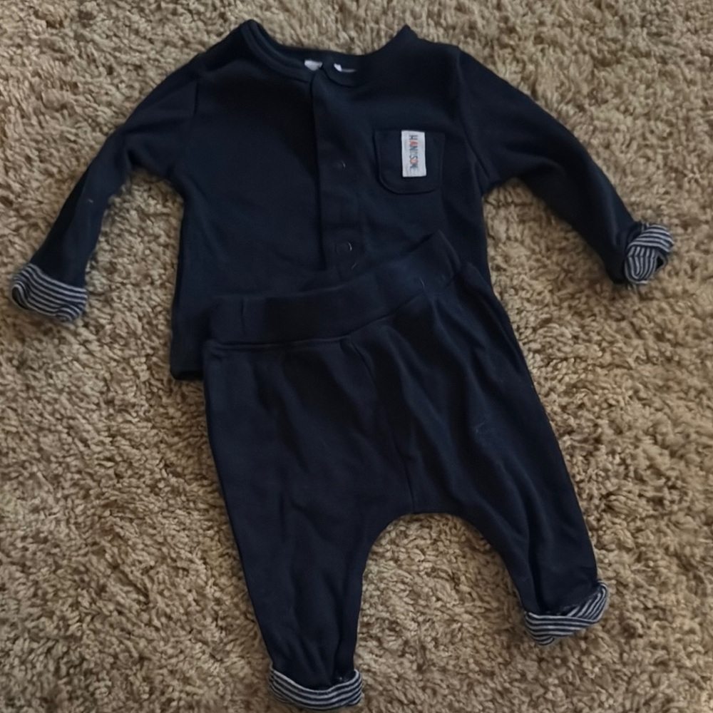 Carter's Navy Blue Kids Matching Set